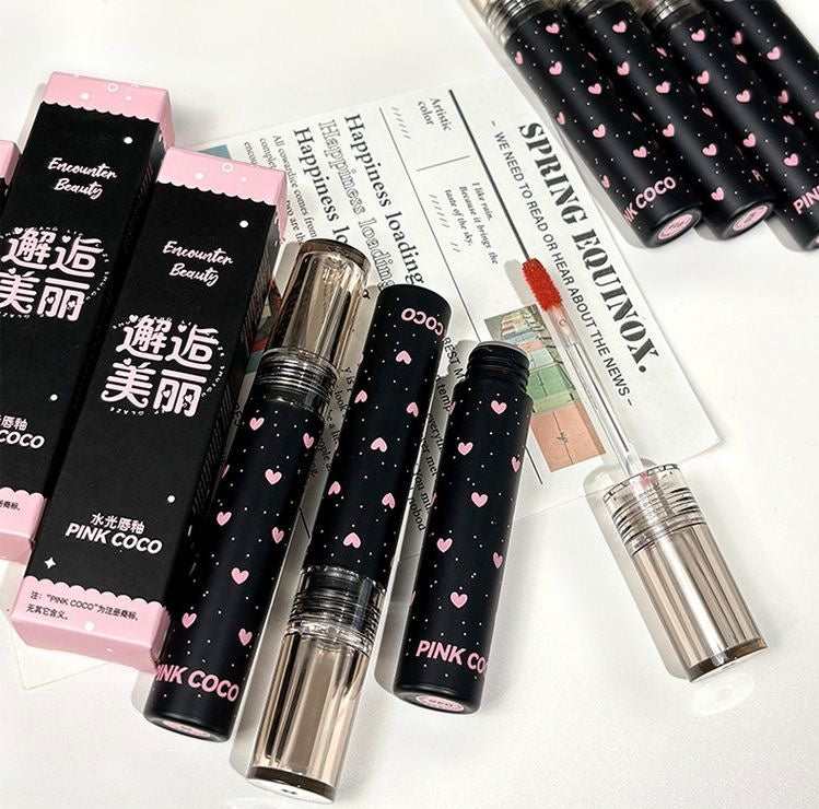 Pink Coco Encounter Beauty Lip Glaze - Douyin Shop