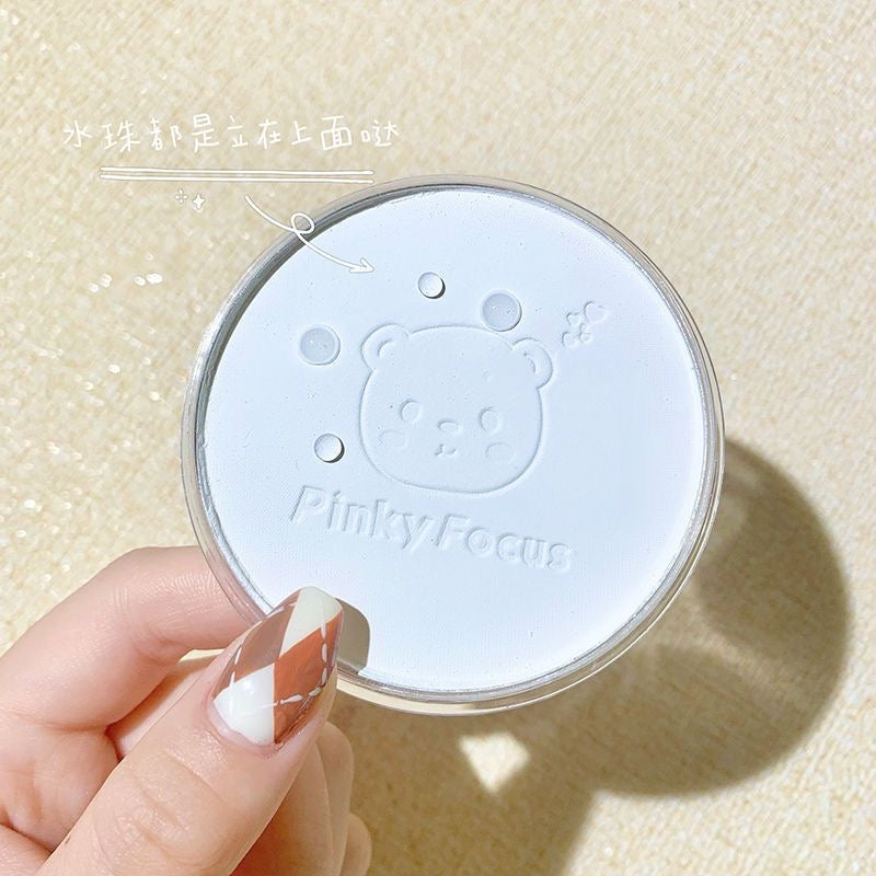 Pinky Focus Waterproof Oil-Control Compact Powder (with puff)