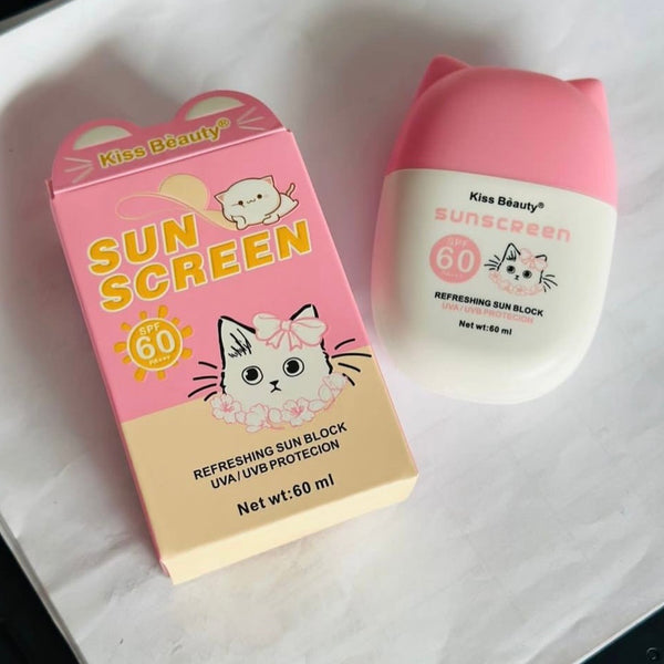 Kiss Beauty Sunscreen SPF 60 PA+++ 60ml