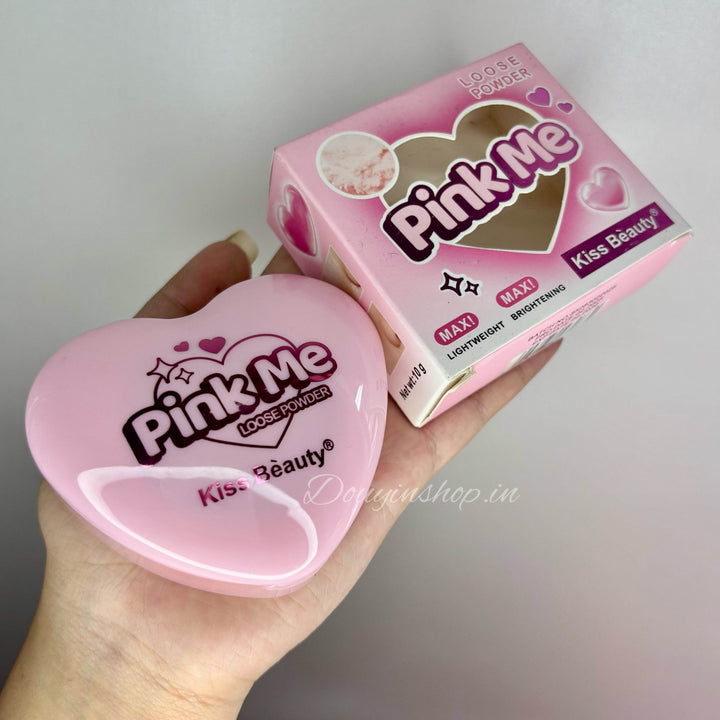 Kiss Beauty Pink Me Loose Powder - Douyin Shop