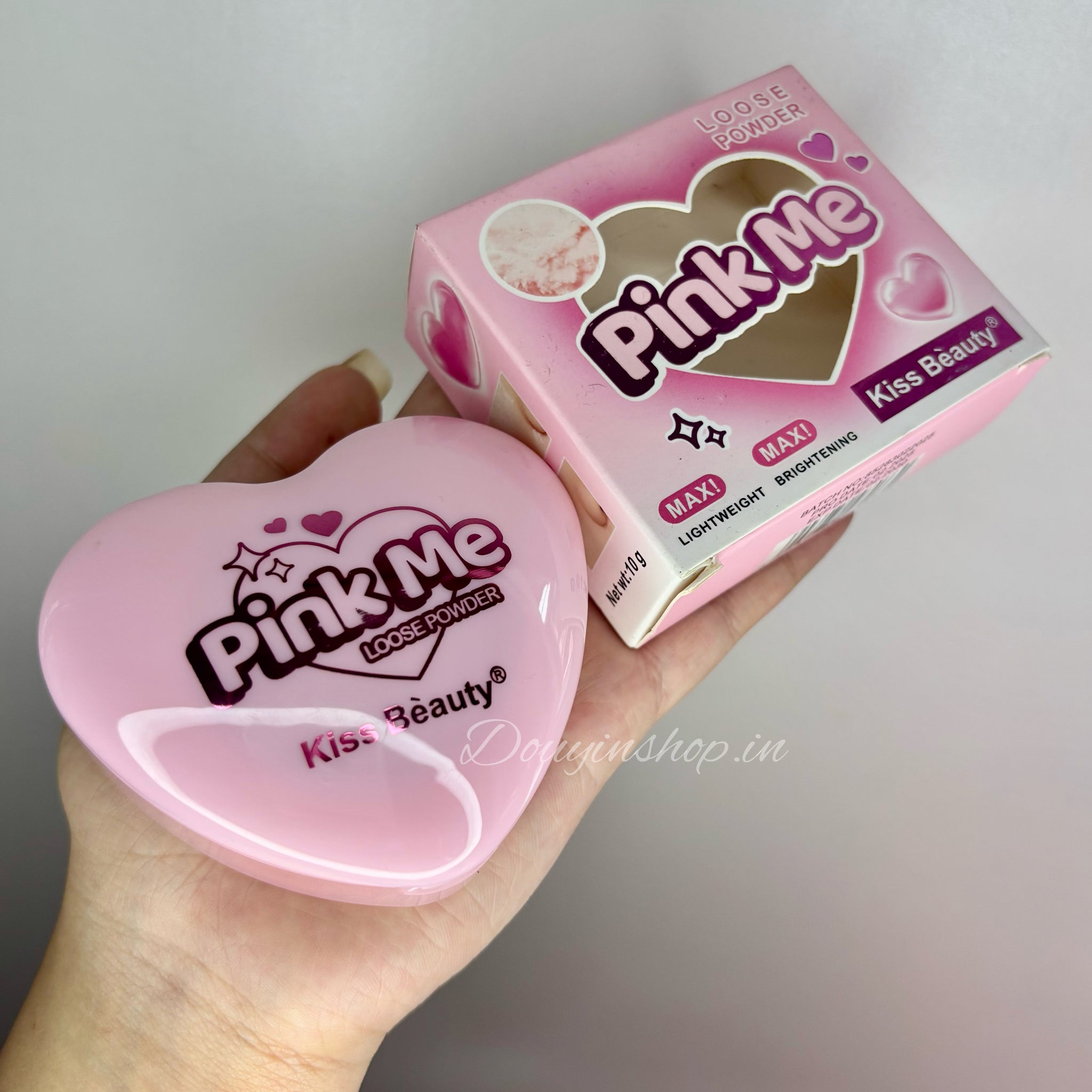 Kiss Beauty Pink Me Loose Powder