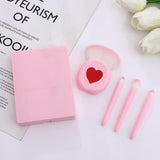 Heart Make-up Brush Set (4 pieces)