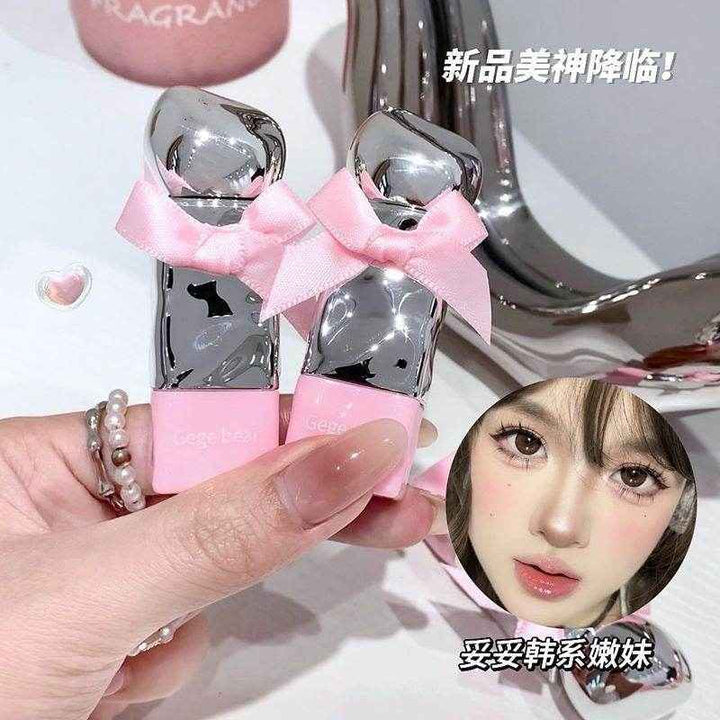 Gege Bear Pink Bow - Douyin Shop