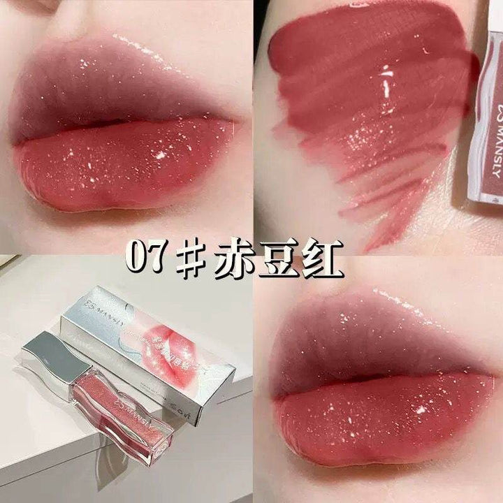 Mansly Shiny Lip Gloss (Gisou Honey Infused Hydrating Lip Oil Dupe) - Douyin Shop