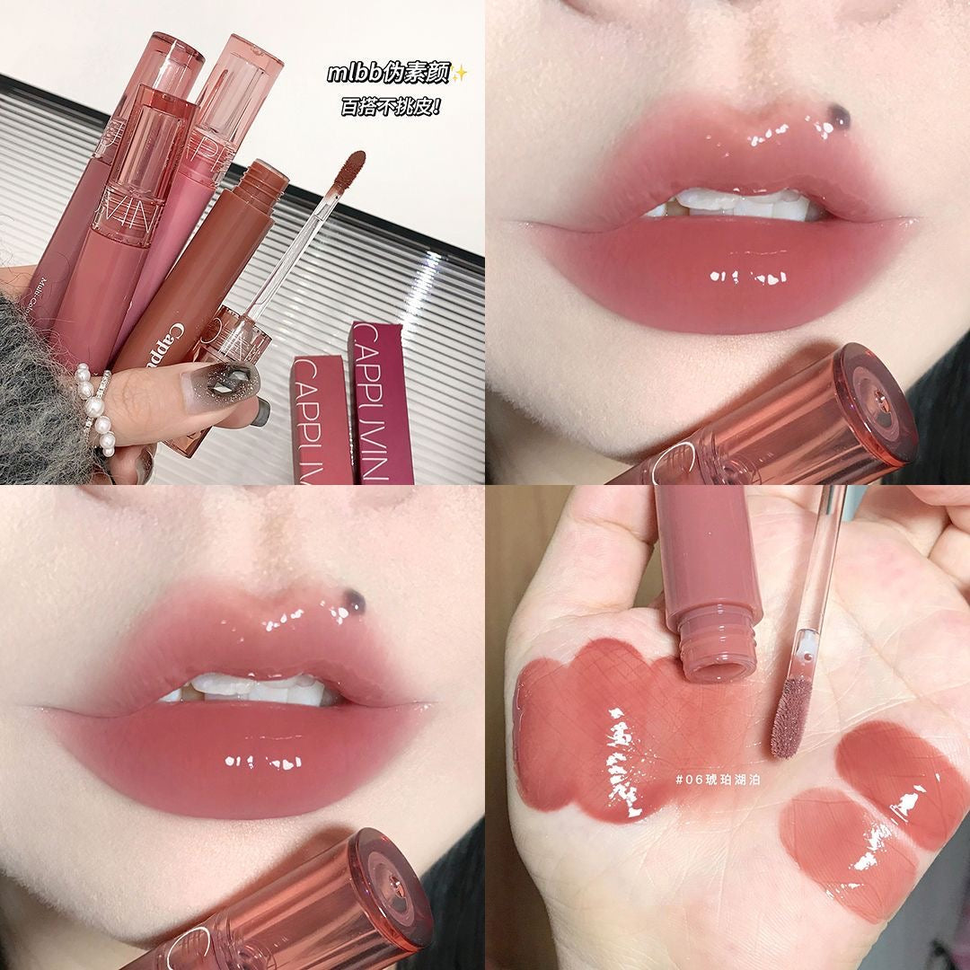 Cappuvini Glossy Lip Stain - Douyin Shop