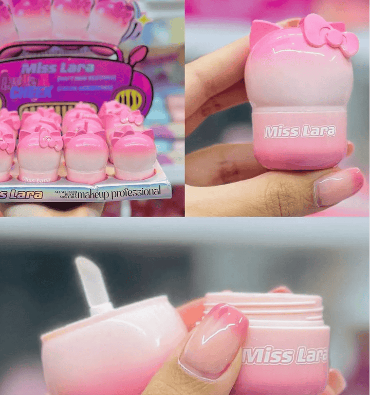Miss Lara Kitty Lip Pot (applicator attached) - Douyin Shop