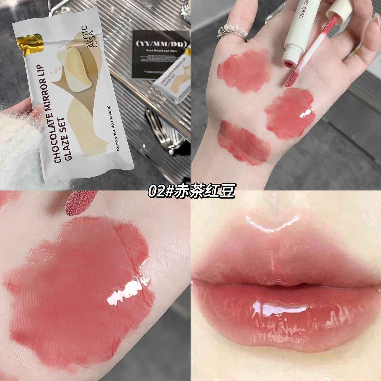 White Chocolate Lips Glaze - Douyin Shop