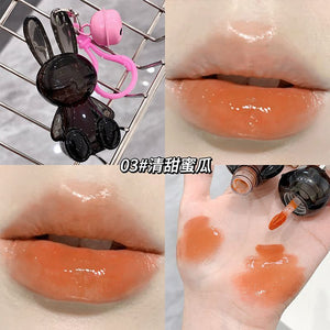 Gege Bear Black Rabbit Lip Gloss