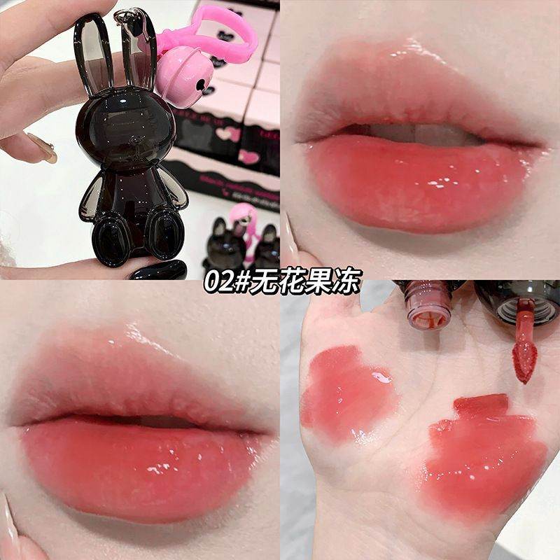 Gege Bear Black Rabbit Lip Gloss - Douyin Shop