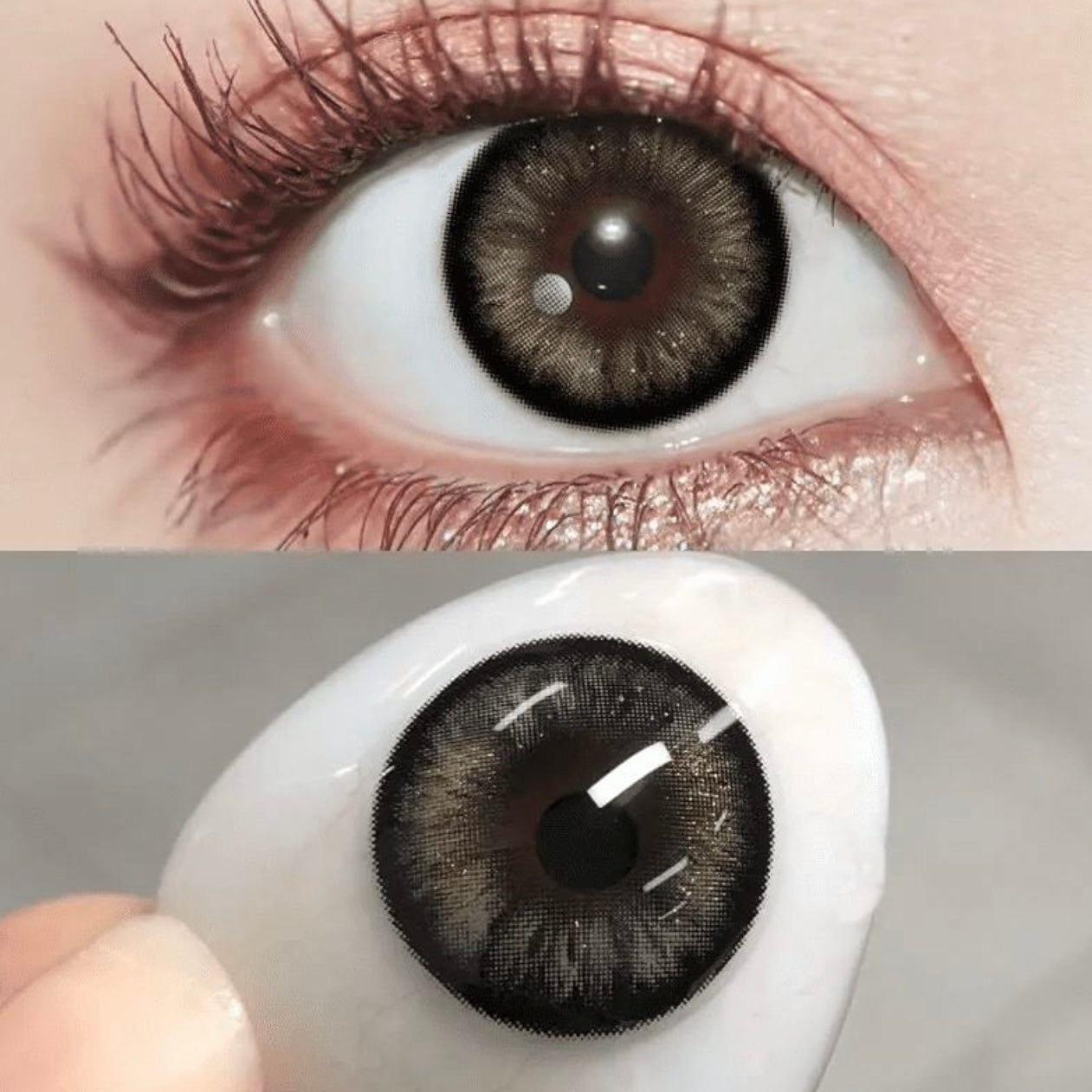 Contact Lens Russian Gray