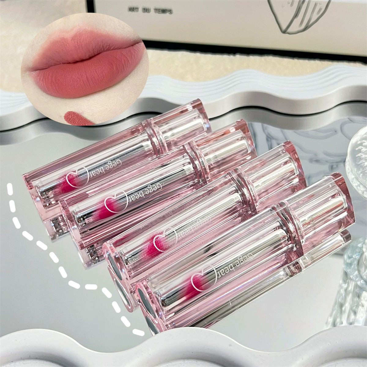 Gege Bear Mist Labial Glair Lipgloss - Douyin Shop