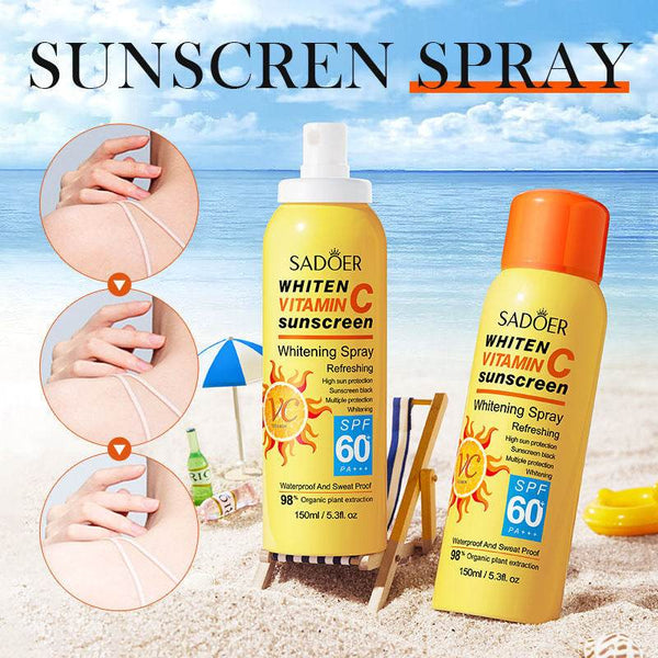 Sadoer Tone Up Vitamin C Sunscreen Spray 150ml - Douyin Shop