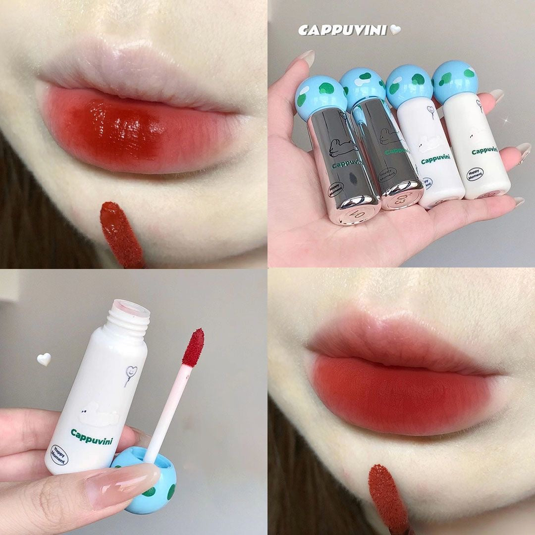 Cappuvini Earth Bunny Velvet Lip Glaze - Douyin Shop