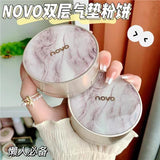 Novo Light and Bright Double Layer Air Cushion Cream Compact Foundation