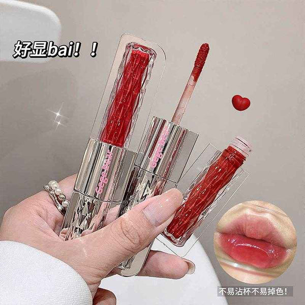 Gege Bear Dazzle Color Double-Headed Lip Glaze