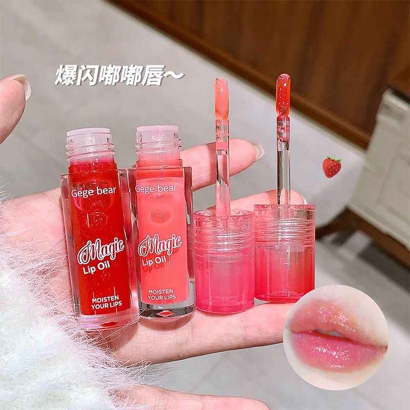 Gege Bear Lip Oil - Douyin Shop