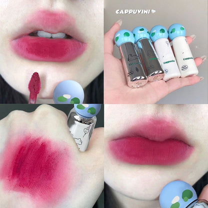 Cappuvini Earth Bunny Velvet Lip Glaze - Douyin Shop