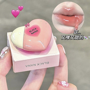 Black Nana Cupid Heart Lip Gloss