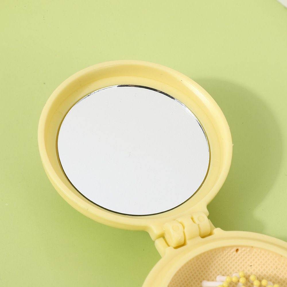Compact Comb with Mirror - Douyin Shop
