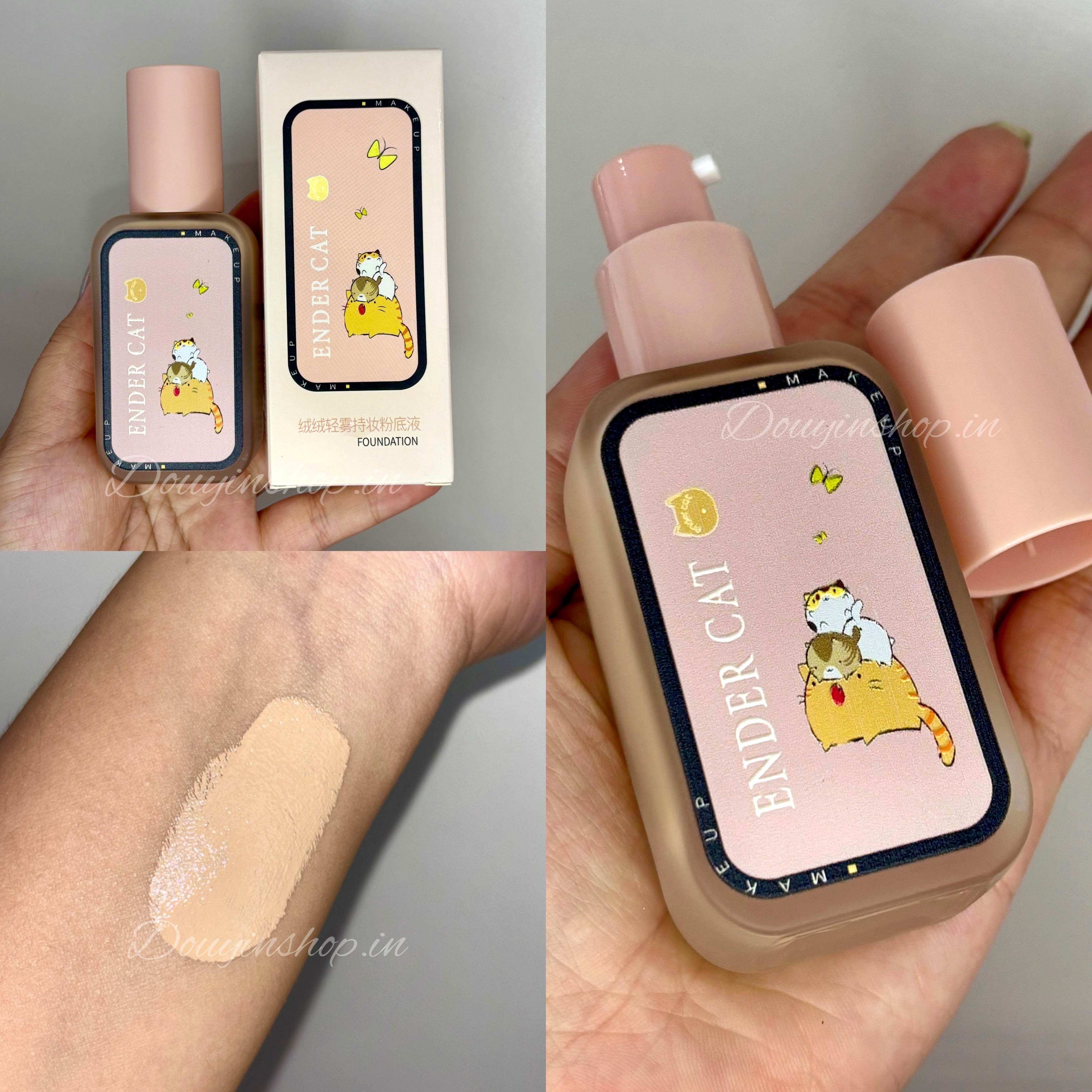 Ender Cat Fluffy Mist Make-Up Foundation 35g - Douyin Shop