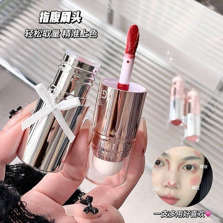 Gege Bear Lip & Cheek Multi-purpose Cream (with sponge) - Douyin Shop