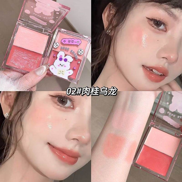 Gege Bear Twin Cream Blush - Douyin Shop