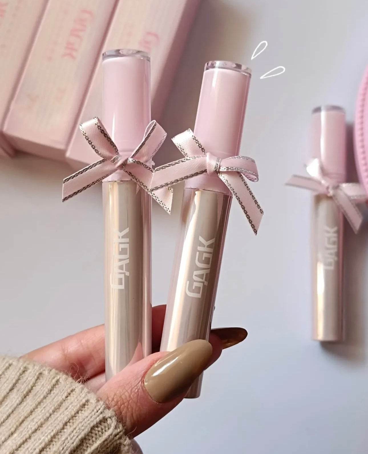 Gagk Bow Lip Glossy Tint - Douyin Shop