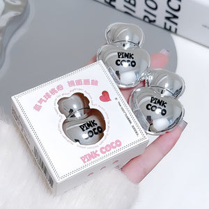 Pink Coco Heart Mirror Lip Gloss