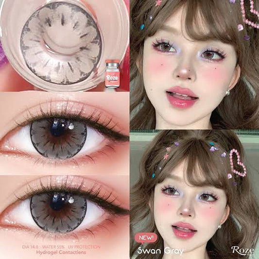 Contact Lens Roze Swan Gray