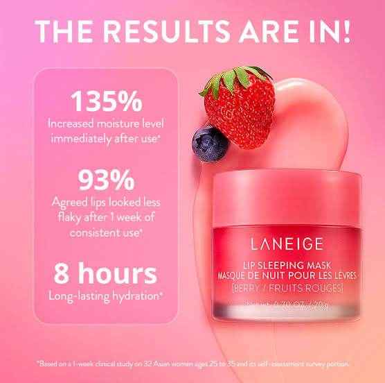 Laneige Lip Sleeping Mask 20g (with applicator) - Douyin Shop