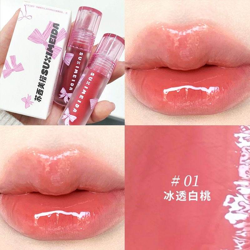 Suximeida Coquette Bow Lipgloss - Douyin Shop