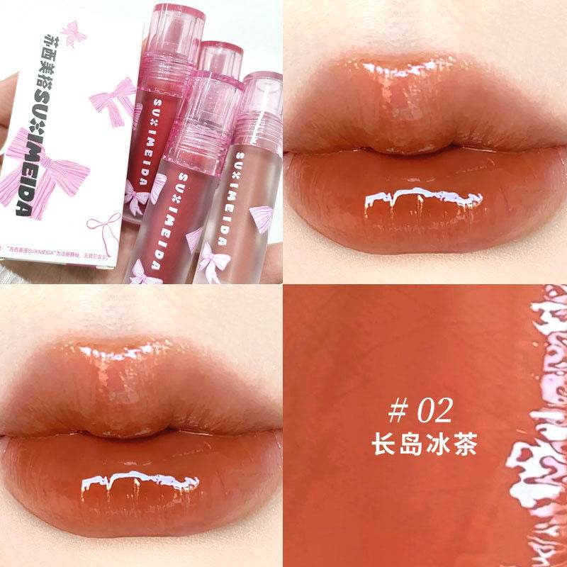 Suximeida Coquette Bow Lipgloss - Douyin Shop