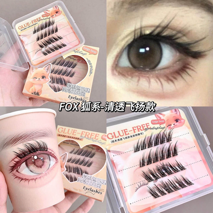 Fox Eye Manga Lash (no need glue) - Douyin Shop