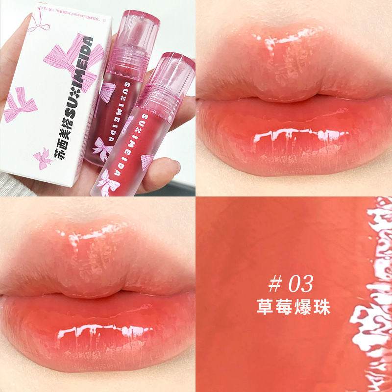 Suximeida Coquette Bow Lipgloss - Douyin Shop