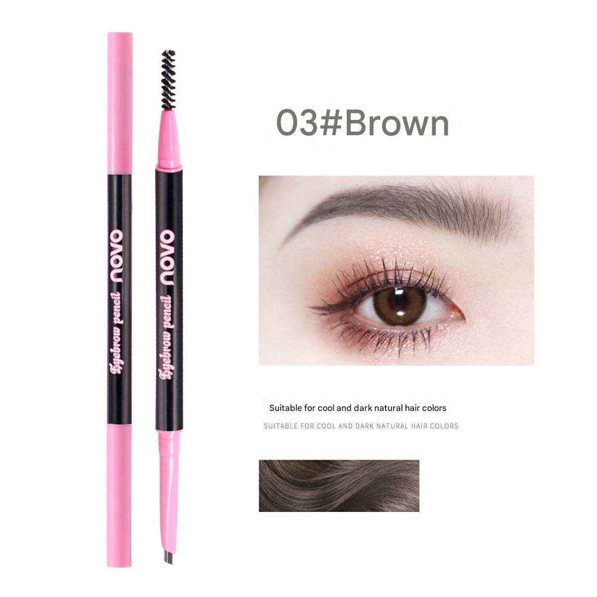 Novo Eyebrow Liner with Brush - Douyin Shop